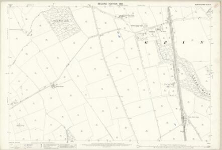 Durham XLIV.14 (includes: Foxton And Shotton; Grindon; Sedgefield; Whitton) - 25 Inch Map