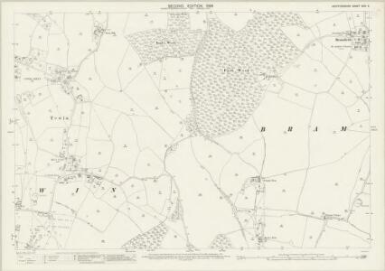 Hertfordshire XXIX.5 (includes: Bramfield; Tewin) - 25 Inch Map