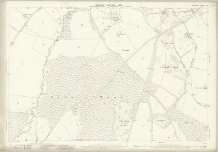 Berkshire V.16 (includes: Abingdon St Helen Without; Appleton with Eaton; Besselsleigh; Marcham; Tubney) - 25 Inch Map