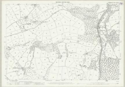 Devon CXXVI.10 (includes: Diptford; Loddiswell; Moreleigh; North Huish; Woodleigh) - 25 Inch Map