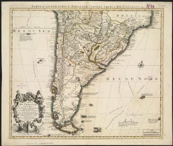 Carte du Paraguay, du Chili, du Detroit de Magellan &c.