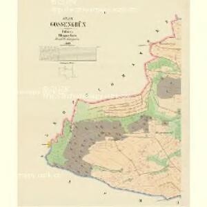 Gossengrün - c3483-2-002 - Kaiserpflichtexemplar der Landkarten des stabilen Katasters