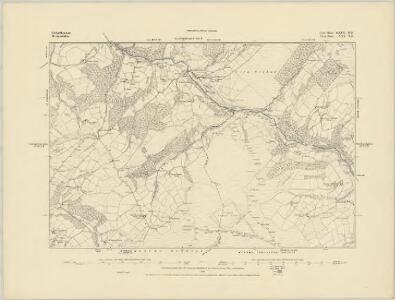 Carmarthenshire XXVII.SE - OS Six-Inch Map