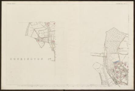 Devon CXVI.9 (inset CXVI.13) (includes: Marldon; Torquay) - 25 Inch Map