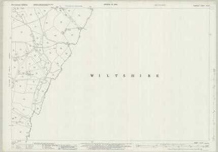 Somerset XLIII.8 (includes: Corsley; Selwood) - 25 Inch Map