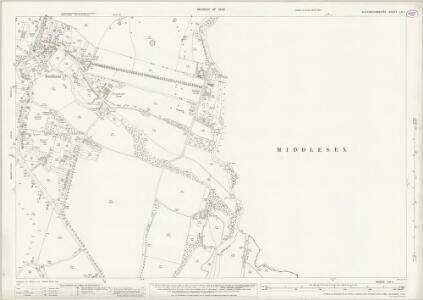 Buckinghamshire LIV.1 (includes: Denham; Uxbridge) - 25 Inch Map