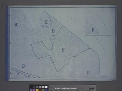 Area District Map Section No. 11; Area district map / City of New York, Board of Estimate and Apportionment.