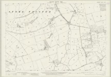 Somerset LXXVI.1 (includes: Cucklington; Stoke Trister; Wincanton) - 25 Inch Map