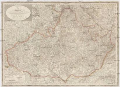 Karte des Markgrafthum Mähren