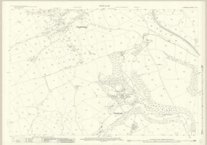 Glamorgan XLV.7 (includes: Llanblethian; Llanmihangel; St Hilary; St Mary Church) - 25 Inch Map
