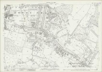 Kent VIII.11 (includes: Chislehurst and Sidcup) - 25 Inch Map
