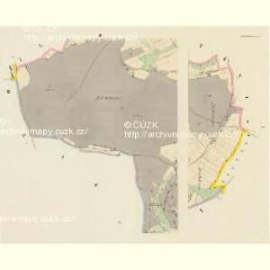 Libschitz (Lipssic) - c3979-1-001 - Kaiserpflichtexemplar der Landkarten des stabilen Katasters