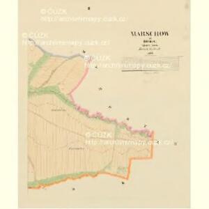 Marschow - c4489-1-002 - Kaiserpflichtexemplar der Landkarten des stabilen Katasters