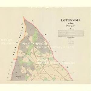 Lauterwasser - c1032-1-001 - Kaiserpflichtexemplar der Landkarten des stabilen Katasters