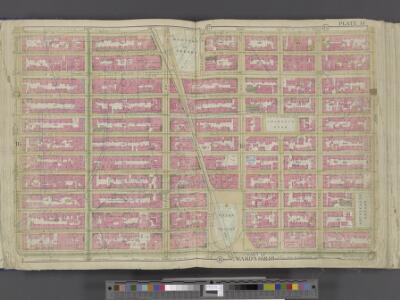 Manhattan, Double Page Plate No. 14 [Map bounded by W. 25th St., 2nd Ave., E. 14th St., 7th Ave.]