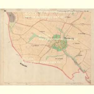 Lawitz (Lawice) - c3811-1-004 - Kaiserpflichtexemplar der Landkarten des stabilen Katasters