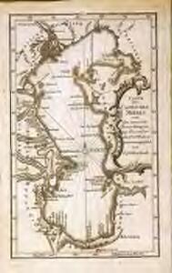 Carte des Caspischen Meeres