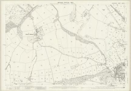 Shropshire LXXVIII.7 (includes: Bromfield; East Hamlet; Ludlow) - 25 Inch Map