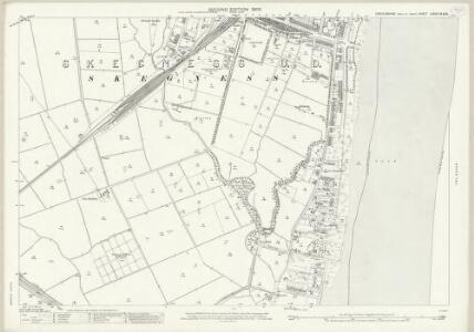 Lincolnshire LXXXIV.15 & 16 (includes: Croft; Skegness) - 25 Inch Map