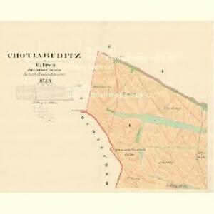 Chotiabuditz - m0973-1-001 - Kaiserpflichtexemplar der Landkarten des stabilen Katasters