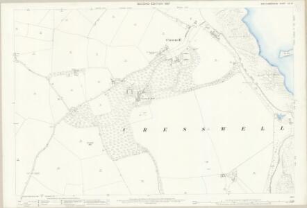 Northumberland (Old Series) LVI.13 (includes: Cresswell; Ellington) - 25 Inch Map