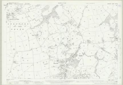 Somerset XXIX.10 (includes: Coleford; Holcombe; Stratton On The Fosse) - 25 Inch Map