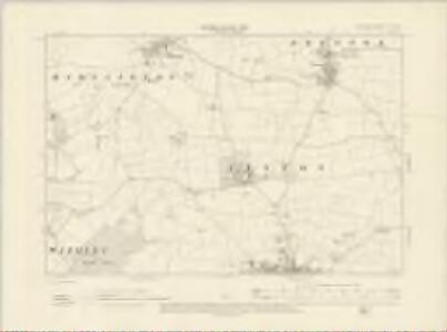 Rutland XIII.NW - OS Six-Inch Map