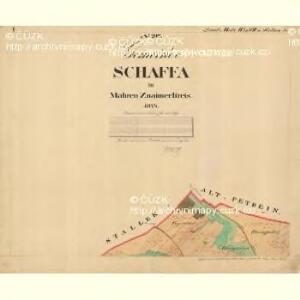 Schaffa - m2998-1-001 - Kaiserpflichtexemplar der Landkarten des stabilen Katasters