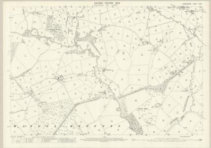 Radnorshire XXIII.1 (includes: Llanbadarn Fawr; Llanfihangel Helygen; Nantmel) - 25 Inch Map