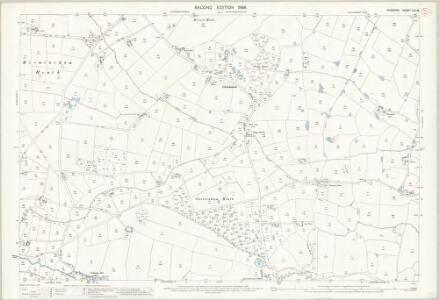 Cheshire XLII.8 (includes: Marton; Somerford Booths; Swettenham; Withington) - 25 Inch Map