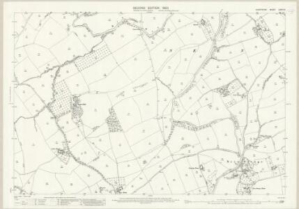Shropshire LXXIII.14 (includes: Hopton Wafers; Neen Savage) - 25 Inch Map
