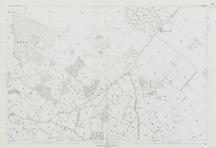 Somerset XXVII.11 (includes: Priddy; Rodney Stoke; Westbury) - 25 Inch Map