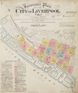 Insurance Plan of the City of Liverpool Vol. I: Key Plan