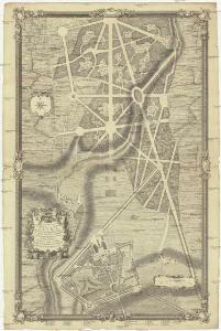 A general plan of the woods, park and gardens of Stowe the seat of the right honourable the Lord Viscount Cobham