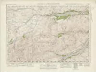 Killin  & Loch Rannoch (55) - OS One-Inch map