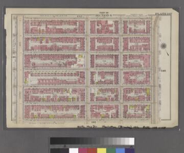 Plate 147: Bounded by W. 133rd Street, E. 133rd Street, Park Avenue, E. 127th Street, W. 127th Street and Lenox Avenue.