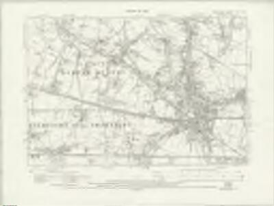 Lancashire XCV.SW - OS Six-Inch Map