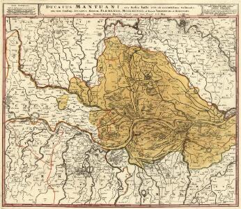 Ducatus Mantuani ceu Sedis belli 1733-35 recentissima Delineatio