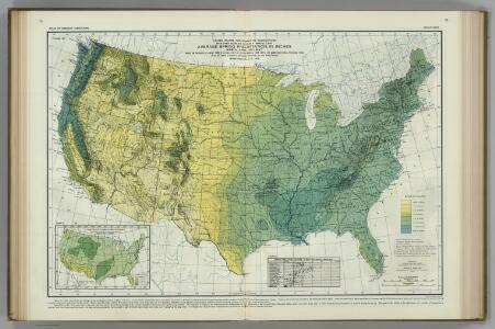 Spring Precipitation.  Atlas of American Agriculture.