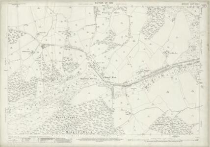 Berkshire XXXVI.9 (includes: Beenham; Bradfield; Bucklebury) - 25 Inch Map
