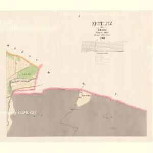 Zettlitz - c6769-1-002 - Kaiserpflichtexemplar der Landkarten des stabilen Katasters