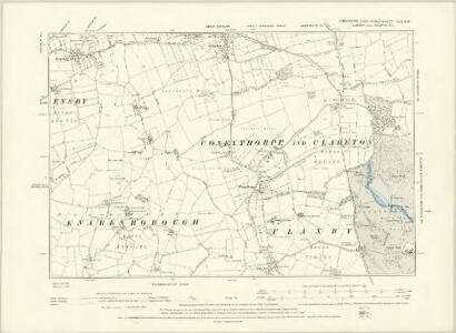 Yorkshire CLV.SE - OS Six-Inch Map