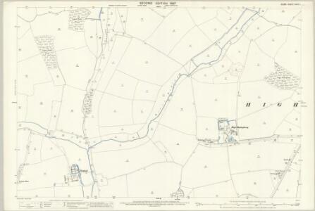 Essex (1st Ed/Rev 1862-96) XXXII.11 (includes: Great Canfield; Hatfield Broad Oak; High Roding) - 25 Inch Map