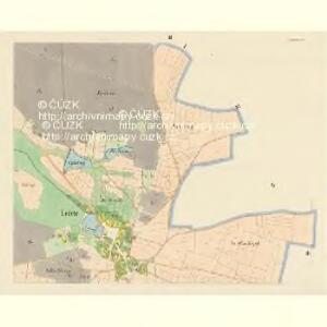 Ledetz (Ledec) - c3839-1-003 - Kaiserpflichtexemplar der Landkarten des stabilen Katasters