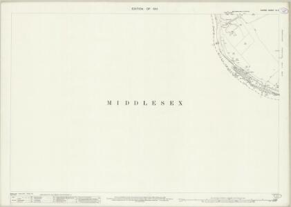 Surrey VI.11 (includes: Ham; Twickenham St Mary The Virgin) - 25 Inch Map