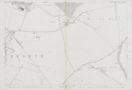 Wiltshire XXXVII.13 (includes: Grafton; Great Bedwyn; Shalbourne) - 25 Inch Map