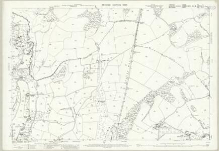 Somerset VIII.11 (includes: Batheaston; Bathford; Box; Colerne; Marshfield; St Catherine) - 25 Inch Map