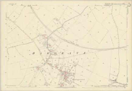 Huntingdonshire XVI.13 (includes: Covington; Dean and Shelton; Hargrave; Raunds) - 25 Inch Map