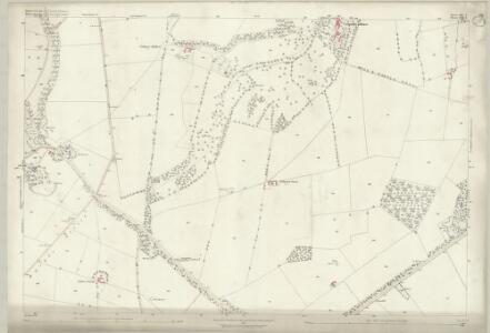 Gloucestershire XIV.3 (includes: Broadway; Chipping Campden; Saintbury; Weston Subedge; Willersey) - 25 Inch Map