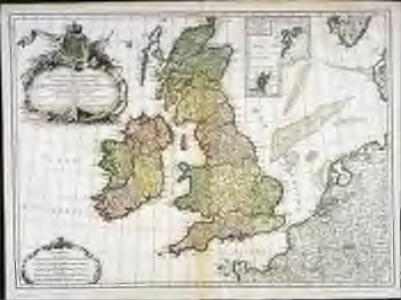 Les isles Britanniques comprenant les royaumes d'Angleterre d'Ecosse et d'Irlande